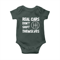 Racing Car Baby Onesie Real Cars Don't Shift Themselves