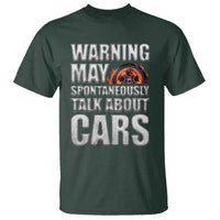 Car Lover T Shirt Warning May Spontaneously Talk About Cars