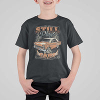 Funny Car Lover T Shirt For Kid Still Plays With Cars