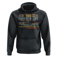 Car Lover Hoodie 5 Things I Want In Life Cars More Cars