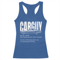Car Lover Racerback Tank Top Car Guy Like A Regular Guy, Only Cooler