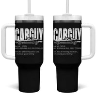 Car Lover Tumbler With Handle Car Guy Like A Regular Guy, Only Cooler