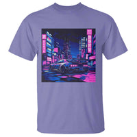 Tokyo Night Drive T Shirt Retro Futuristic JDM Street Racing Aesthetic