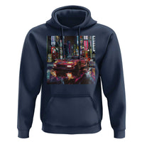 Tokyo Night Racer Hoodie JDM Street Racing Neon Aesthetic