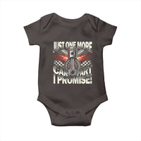 Funny Car Lover Baby Onesie Just One More Car Part I Promise