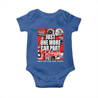 Car Lover Baby Onesie Just One More Car Part I Promise