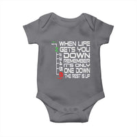 Motorcycle Lover Baby Onesie When Life Gets You Down