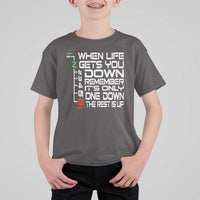 Motorcycle Lover T Shirt For Kid When Life Gets You Down