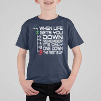 Motorcycle Lover T Shirt For Kid When Life Gets You Down