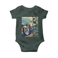 Funny Biker Baby Onesie I'm Not Old I'm Classic Motorcycle Rider