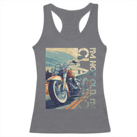 Funny Biker Racerback Tank Top I'm Not Old I'm Classic Motorcycle Rider