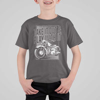 Motorcycle Rider T Shirt For Kid Take It Out And Play With It