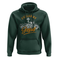 Motorcycle Rider Fueled By Jesus Hoodie