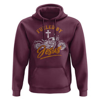 Motorcycle Rider Fueled By Jesus Hoodie