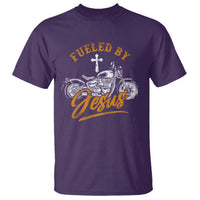 Motorcycle Rider Fueled By Jesus T Shirt