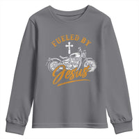 Motorcycle Rider Fueled By Jesus Youth Sweatshirt