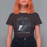 BMX Kid T Shirt For Women Like A Regular Kid But Cooler Cyclist Bicycle