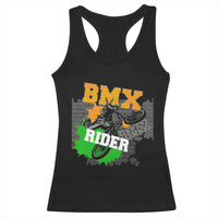 BMX Rider Cyclist Bicycle Racerback Tank Top