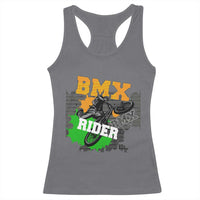 BMX Rider Cyclist Bicycle Racerback Tank Top