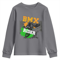 BMX Rider Cyclist Bicycle Youth Sweatshirt