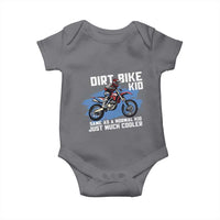 Dirt Bike Kid Baby Onesie Same As A Normal Kid Just Much Cooler