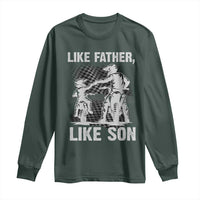 Like Father Like Son Dirt Bike Long Sleeve Shirt