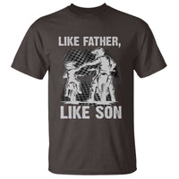 Like Father Like Son Dirt Bike T Shirt