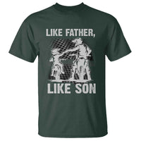 Like Father Like Son Dirt Bike T Shirt