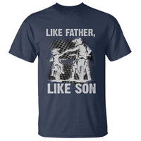 Like Father Like Son Dirt Bike T Shirt
