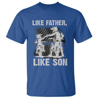 Like Father Like Son Dirt Bike T Shirt