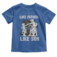 Like Father Like Son Dirt Bike Toddler T Shirt