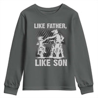 Like Father Like Son Dirt Bike Youth Sweatshirt