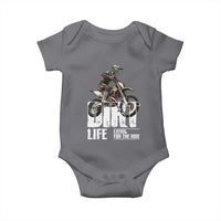 Dirt Bike Baby Onesie Dirt Life Living For The Ride
