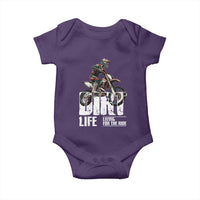 Dirt Bike Baby Onesie Dirt Life Living For The Ride