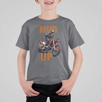 Dirt Bike Mud Up T Shirt For Kid