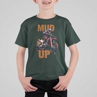 Dirt Bike Mud Up T Shirt For Kid