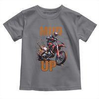 Dirt Bike Mud Up Toddler T Shirt