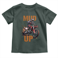 Dirt Bike Mud Up Toddler T Shirt