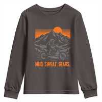Mud Sweat Gears Dirt Bike Youth Sweatshirt