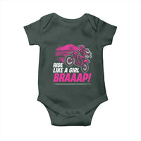 Dirt Bike Girl Baby Onesie Braaap Like A Girl