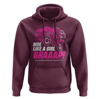 Dirt Bike Girl Hoodie Braaap Like A Girl