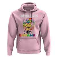 Funny LGBT Pride Hoodie Sorry Girl I Like Bananas Gay Couple - Wonder Print Shop