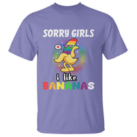 Funny LGBT Pride T Shirt Sorry Girl I Like Bananas Gay Couple - Wonder Print Shop