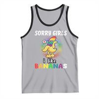 Funny LGBT Pride Tank Top Sorry Girl I Like Bananas Gay Couple