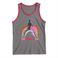 Funny LGBT Pride Tank Top Pride Demon Month Rainbow Slay Gay Evil