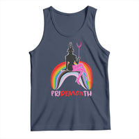 Funny LGBT Pride Tank Top Pride Demon Month Rainbow Slay Gay Evil