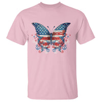 4th Of July T Shirt Butterfly Patriotic Peace Signs - Wonder Print Shop
