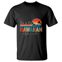 Retro Hawaii This Is My Hawaiian T Shirt - Wonder Print Shop