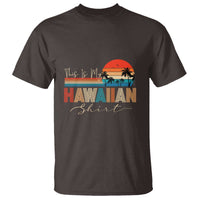 Retro Hawaii This Is My Hawaiian T Shirt - Wonder Print Shop