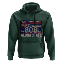 Hawaiian Hoodie 808 Aloha State Hawaii Flag - Wonder Print Shop